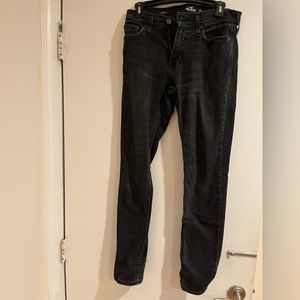Hollister dark gray skinny jeans w26 L30